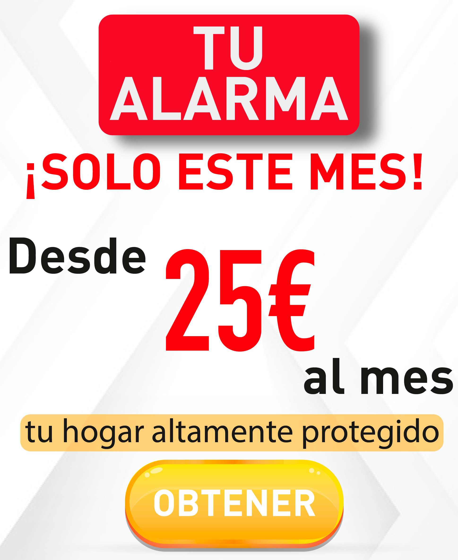 Tu alarma desde 25€ en Sitelxa